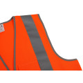 Hohe Sichtbarkeit Orange Reflective Safety Weste Reflective Bekleidungsfabrik